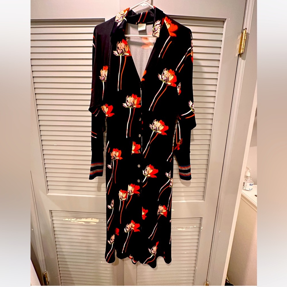 Paul Smith printed jersey midi dress